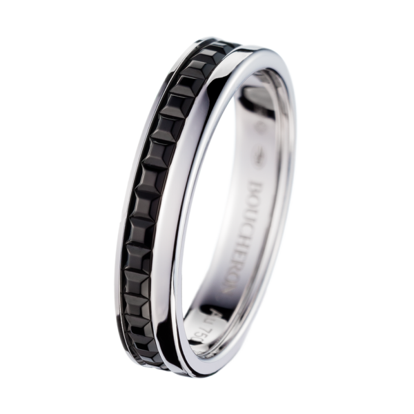 Abielusõrmus Quatre Black Edition