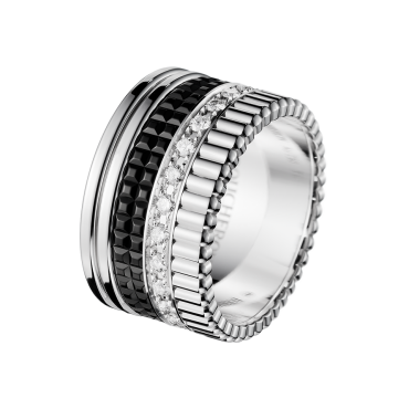 Кольцo Boucheron Quatre Black Edition, большая модель Кольцo Boucheron Quatre Black Edition, большая модель