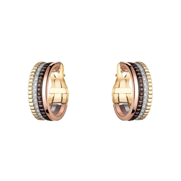 Quatre classique hoop earrings